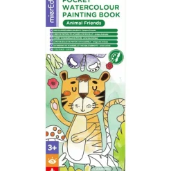 Livro de Pintura com Aguarelas - Animals
