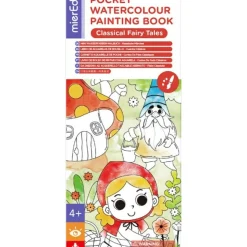 Livro de Pintura com Aguarelas - Fairy Tales
