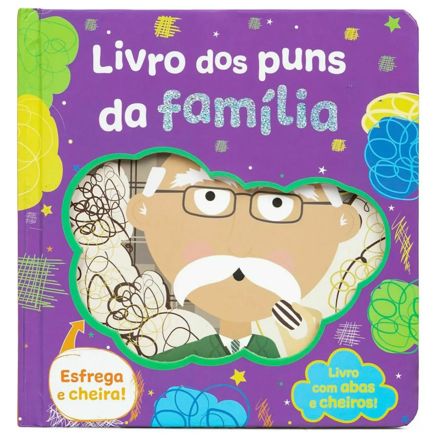 Livro dos Puns da Familia- Livro com Abas e Cheiros!