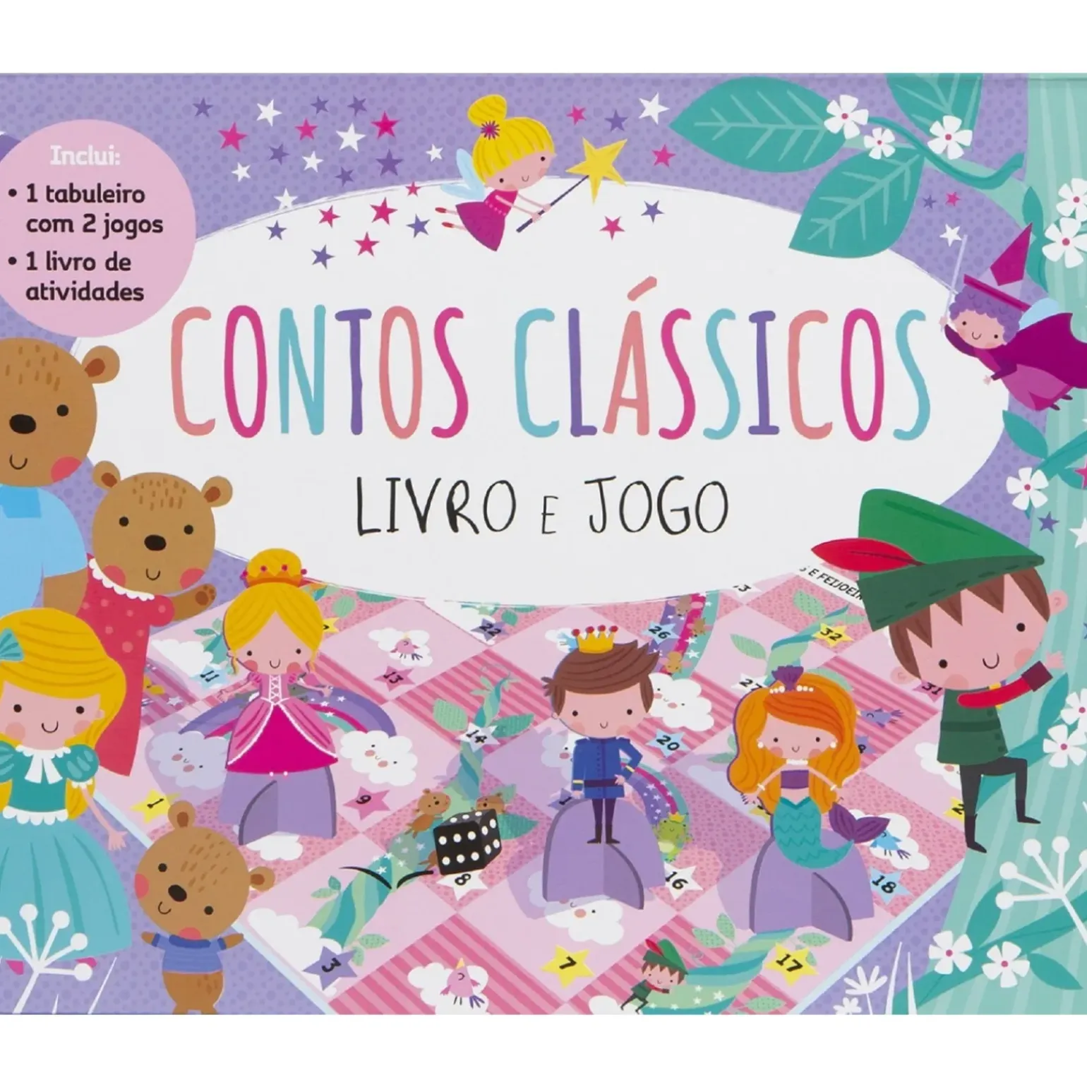 Livro e Jogo Divertidos - Contos Clássicos