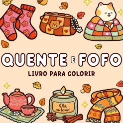 Livro para Colorir "Quente e Fofo"