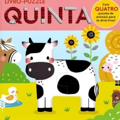 Livro-Puzzle: Quinta - com Quatro Puzzles de Animais para Te Divertires!