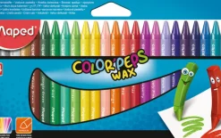 Lápis Cera Maped Color Peps 24 Unidades