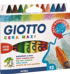 Lápis Cera Maxi 12 unidades Giotto