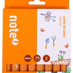 Lápis Cera Mega 8 unidades Note!