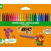 Lápis Cera Plastidecor 24 unidades Bic