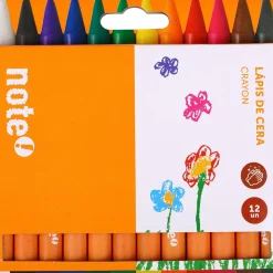 Lápis Cera 12 Unidades Note!