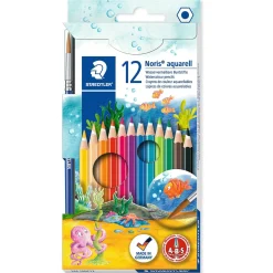 Lápis Cor Aquarell Noris Club 12 unidades Staedtler