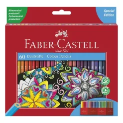 Lápis Cor Arte Terapia 60 unidades Faber Castel