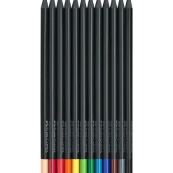 Lápis Cor Black Edition 12 unidades Faber Castell