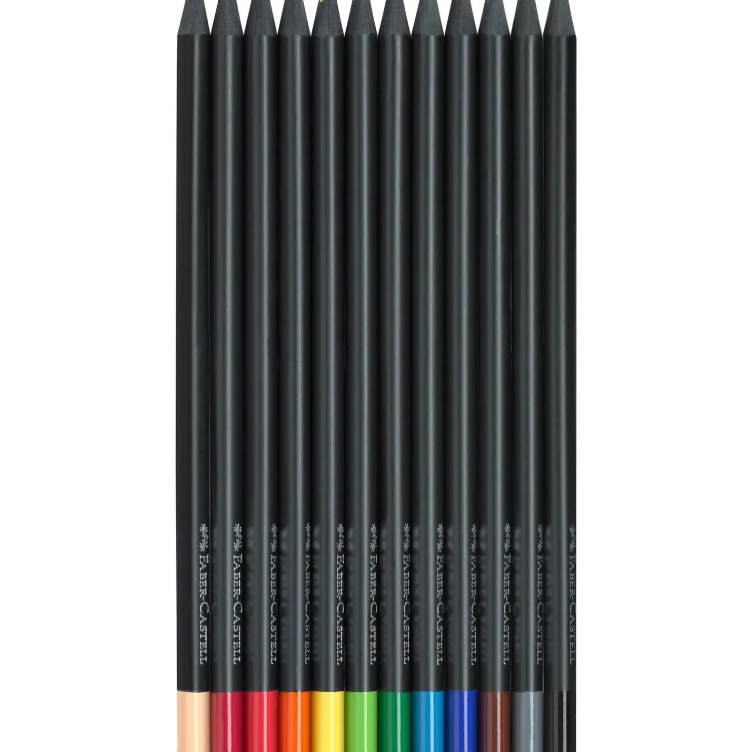 Lápis Cor Black Edition 12 unidades Faber Castell