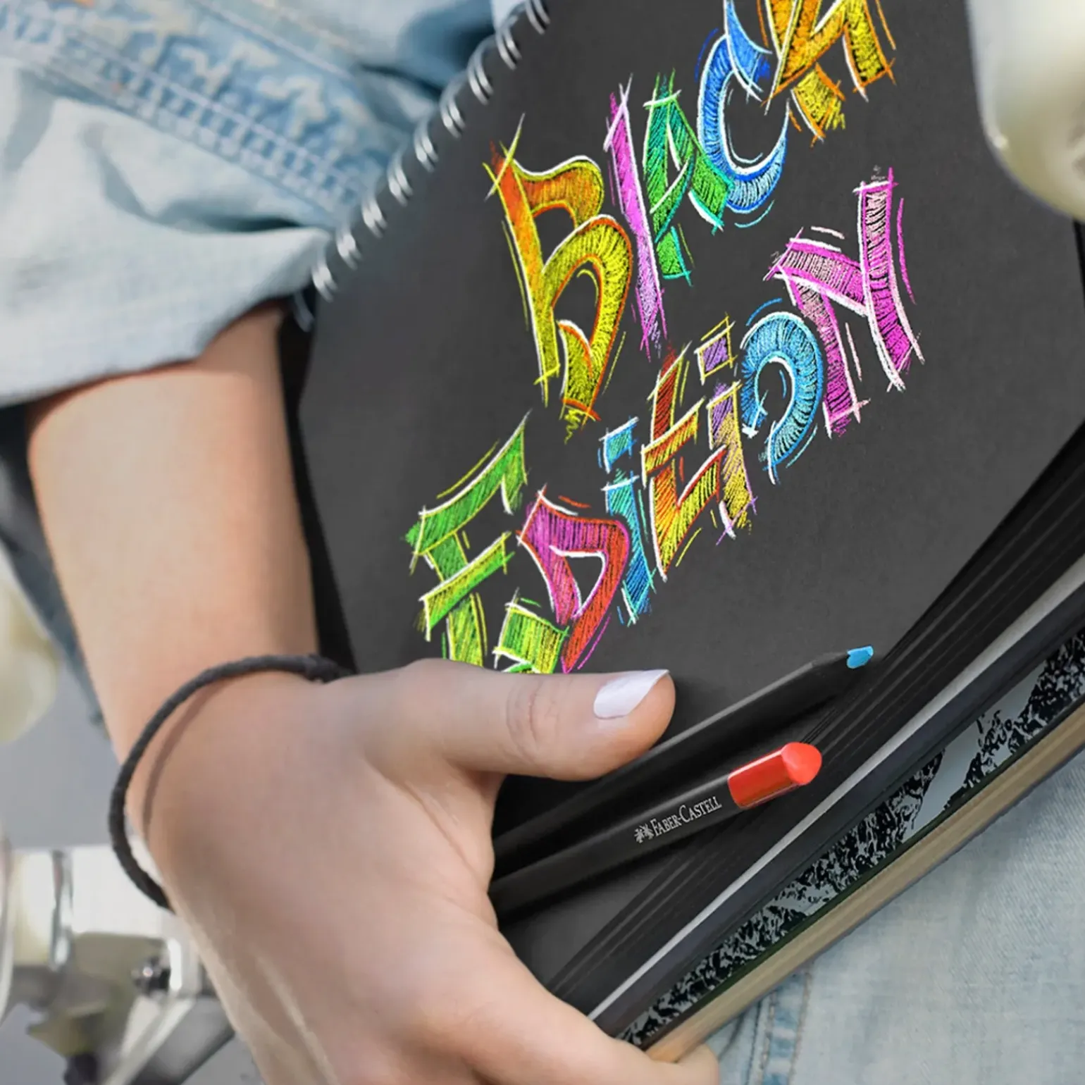 Lápis Cor Black Edition 12 unidades Faber Castell