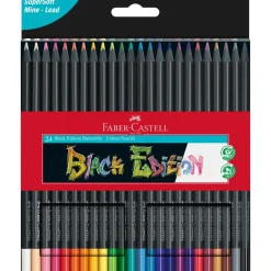 Lápis Cor Black Edition 24 unidades Faber Castell