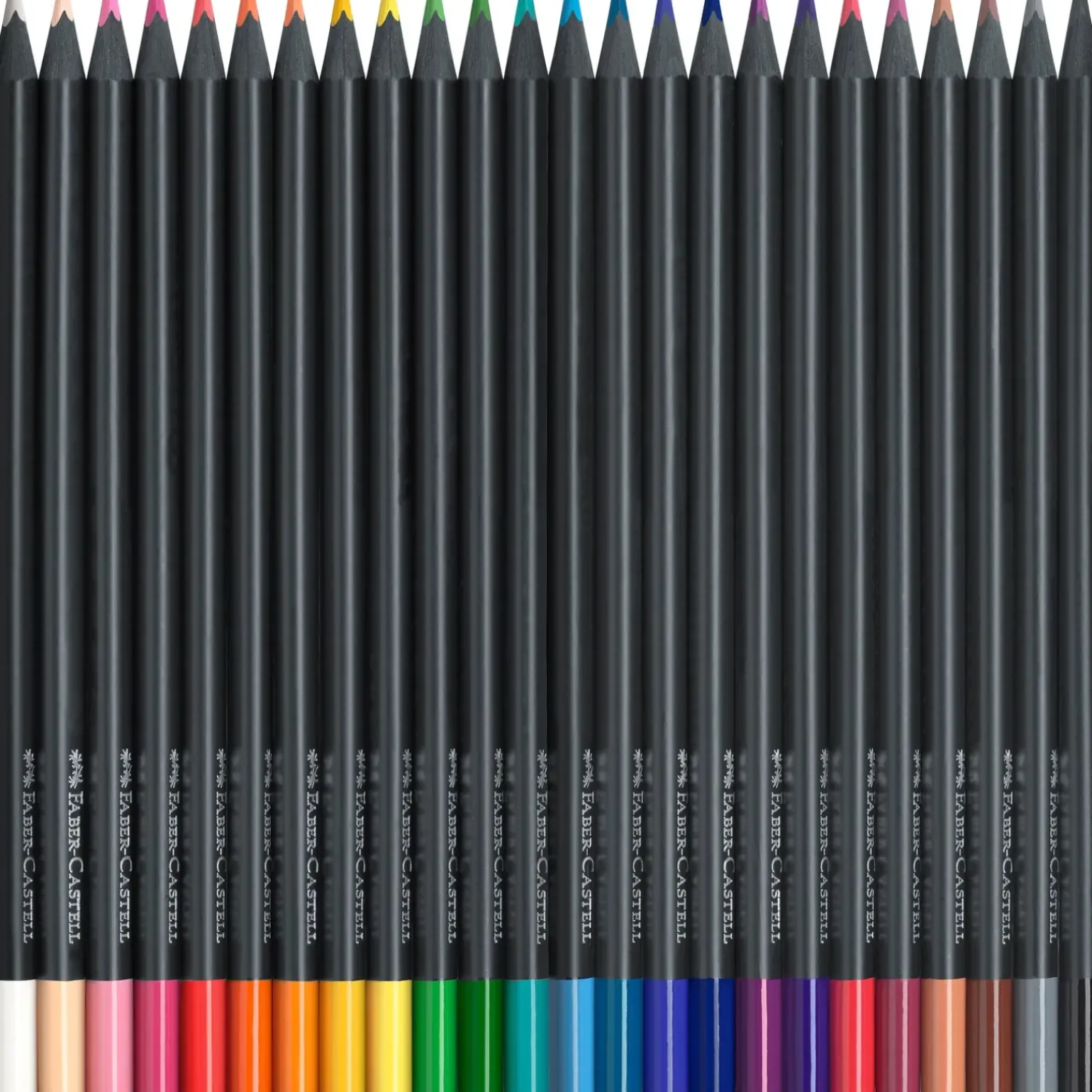 Lápis Cor Black Edition 24 unidades Faber Castell