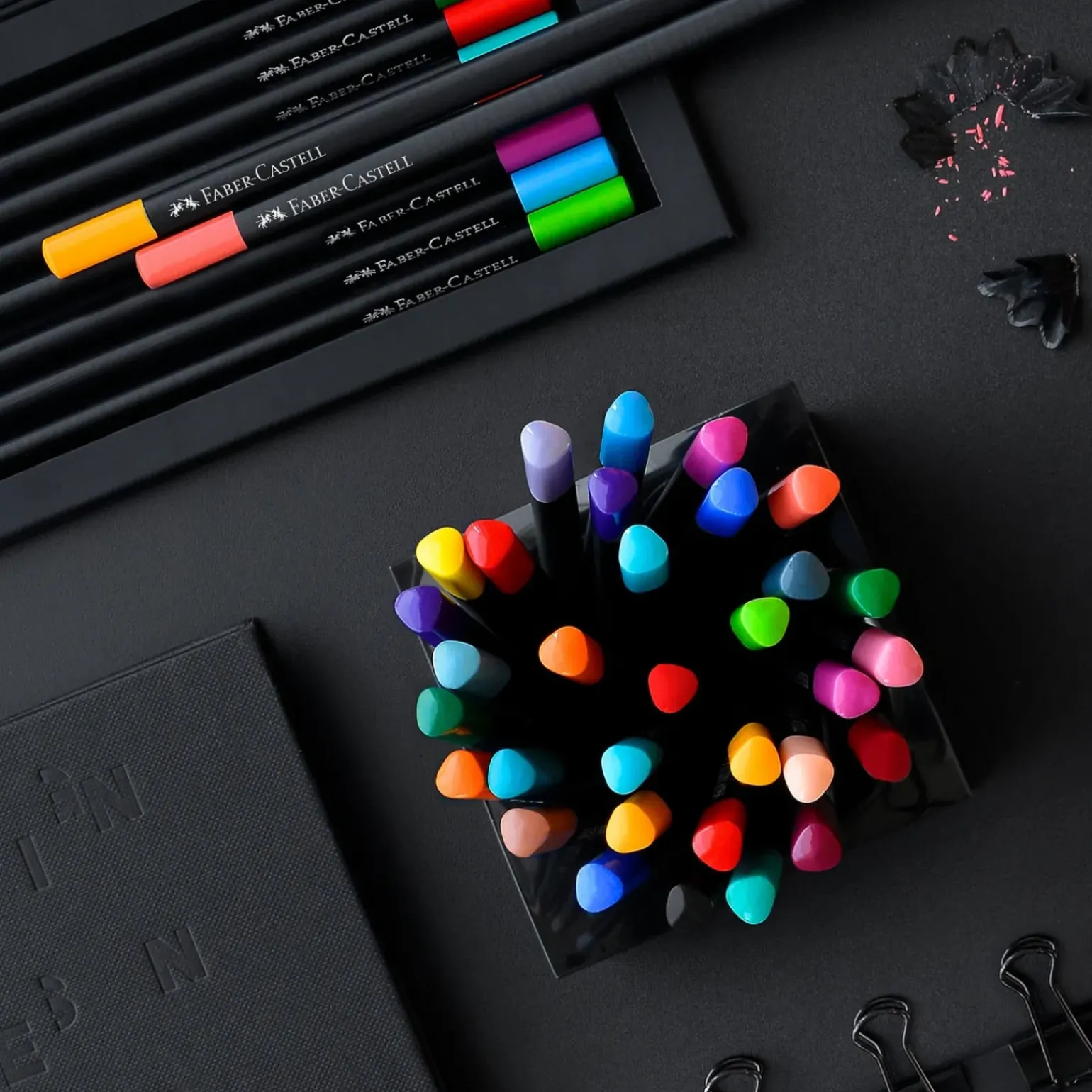 Lápis Cor Black Edition 24 unidades Faber Castell