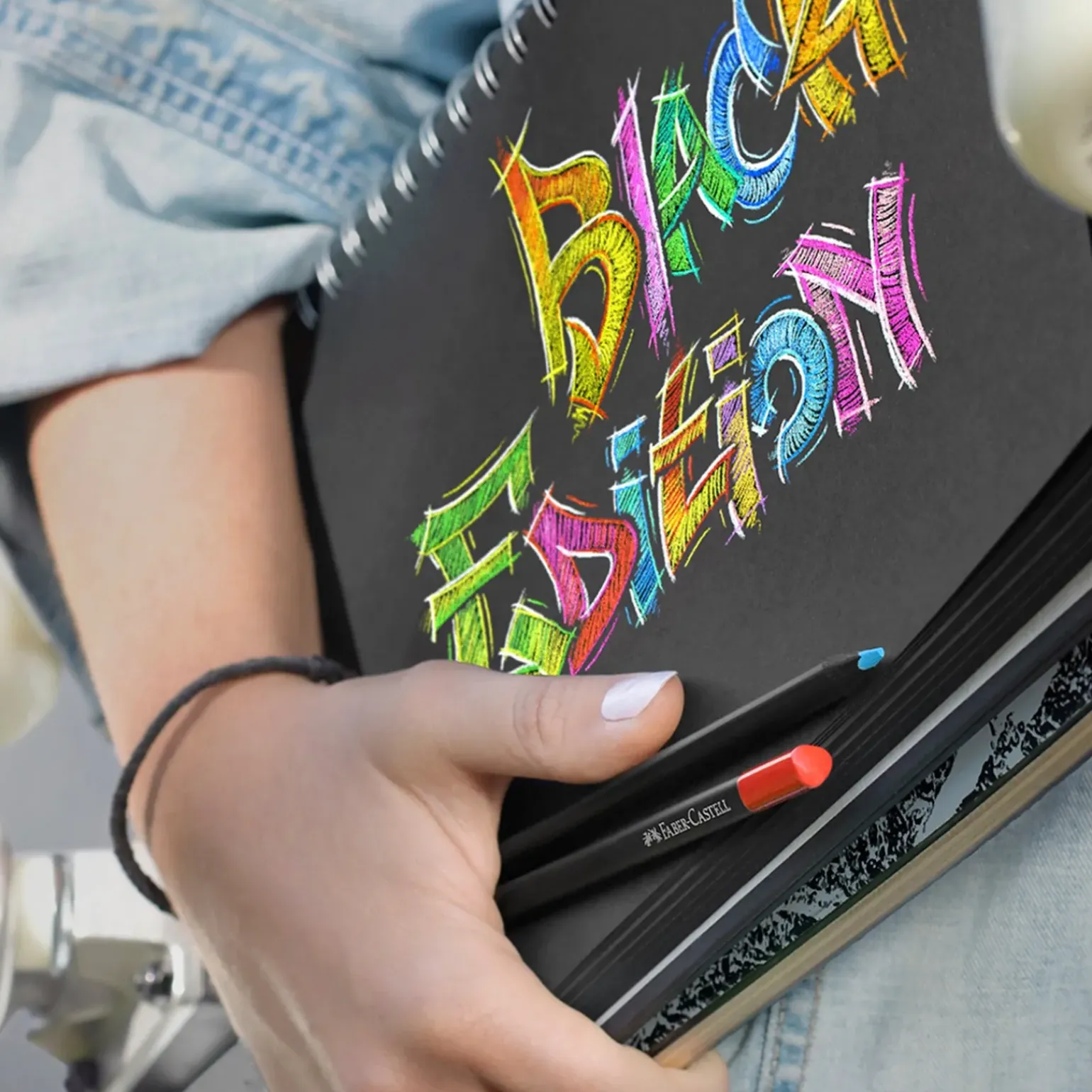 Lápis Cor Black Edition 24 unidades Faber Castell