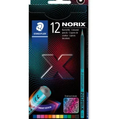 Lápis Cor Ergonomicos Norix 12 Unidades Staedtler