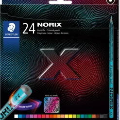 Lápis Cor Ergonomicos Norix 24 Unidades Staedtler