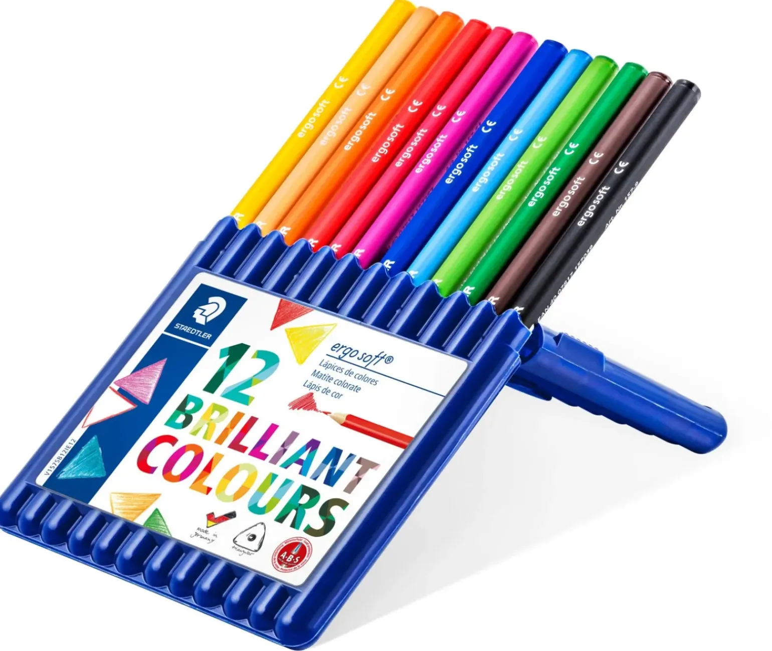 Lápis Cor Ergosoft 12 unidades Staedtler