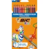 Lápis Cor Evolution Stripes 12 unidades Bic Kid