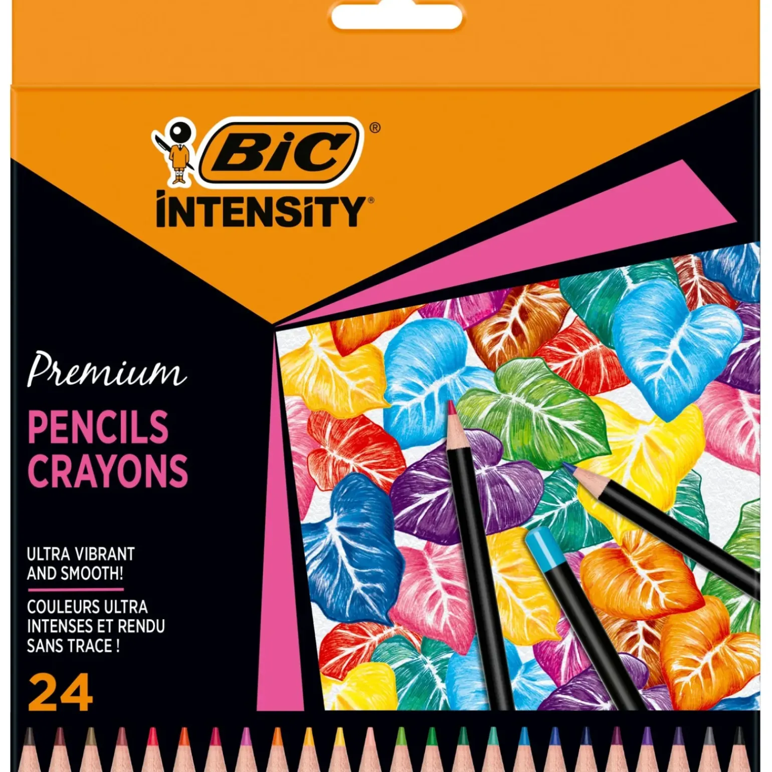 Lápis Cor Intensity Premium 24Unidades Bic