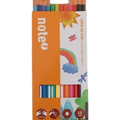 Lápis Cor Resina 12 Unidades Note!