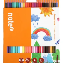 Lápis Cor Resina 24 Unidades Note!