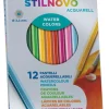 Lápis de Cor Aguarela Stilnovo 12 Unidades Giotto