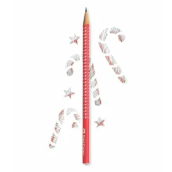 Lápis Grafite HB Sparkle Vermelho Candy Fab