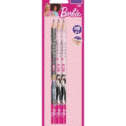 Lápis Grafite HB 6 unidades Barbie Maped