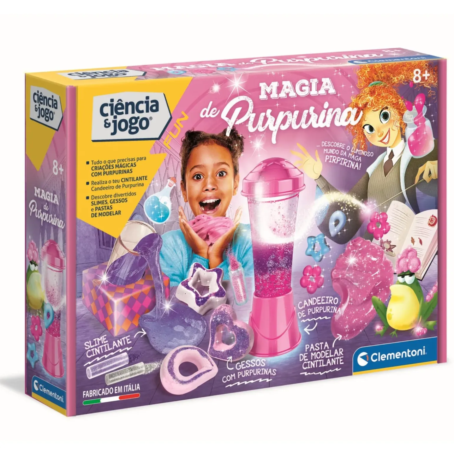 Magia Da Purpurina Clementoni
