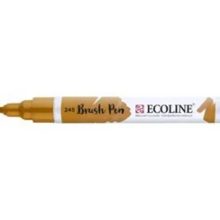 Marcador Ecoline Ponta Pincel Açafrao