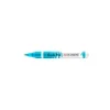 Marcador Ecoline Ponta Pincel Azul Celeste