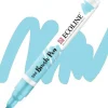 Marcador Ecoline Ponta Pincel Azul Pastel