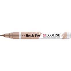 Marcador Ecoline Ponta Pincel Bege