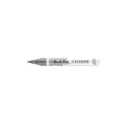 Marcador Ecoline Ponta Pincel Cinzento