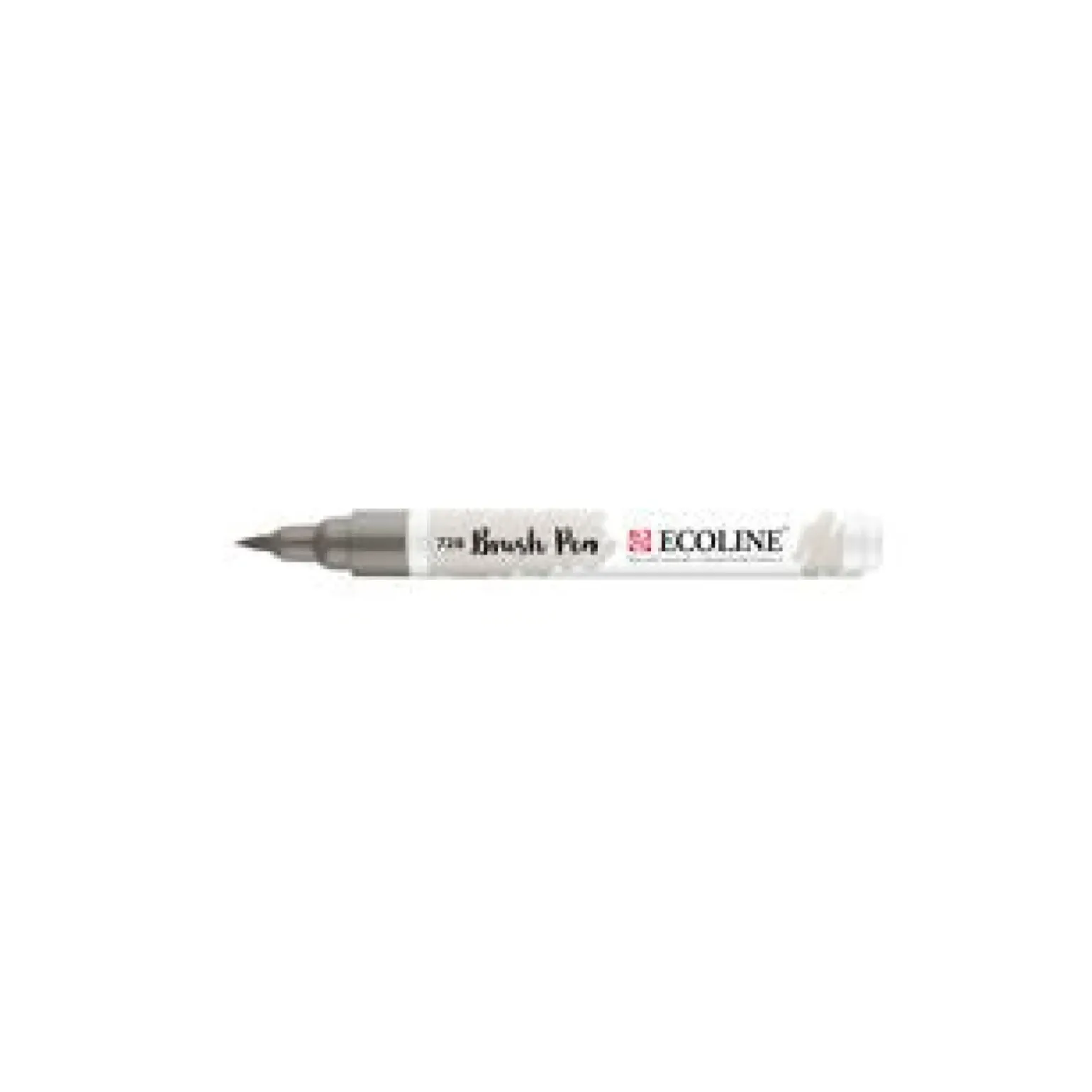 Marcador Ecoline Ponta Pincel Cinzento Cálido