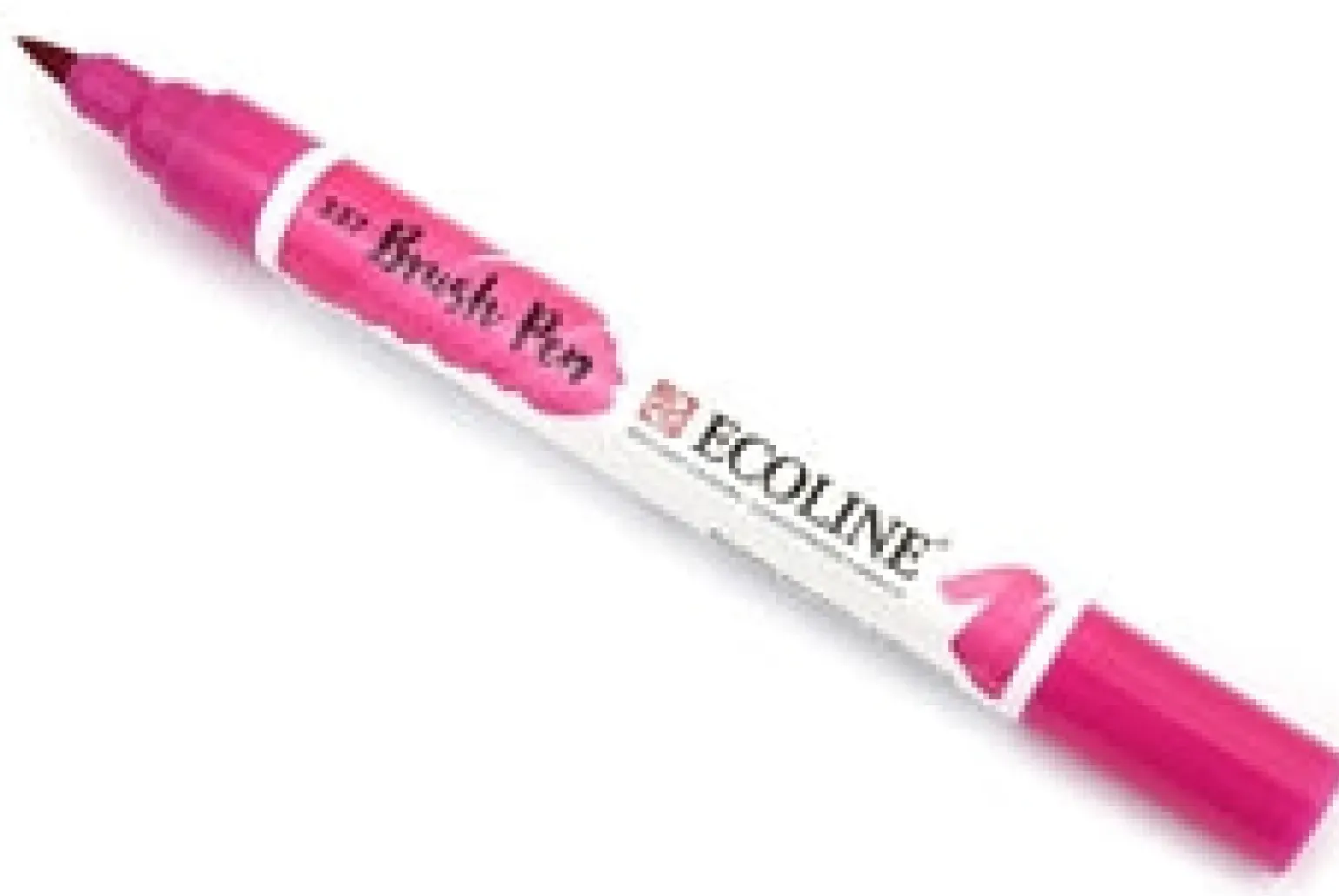 Marcador Ecoline Ponta Pincel Magenta