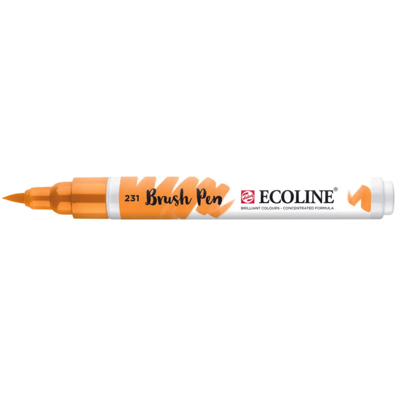 Marcador Ecoline Ponta Pincel Ocre Ouro