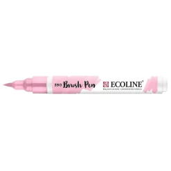 Marcador Ecoline Ponta Pincel Pink Pastel