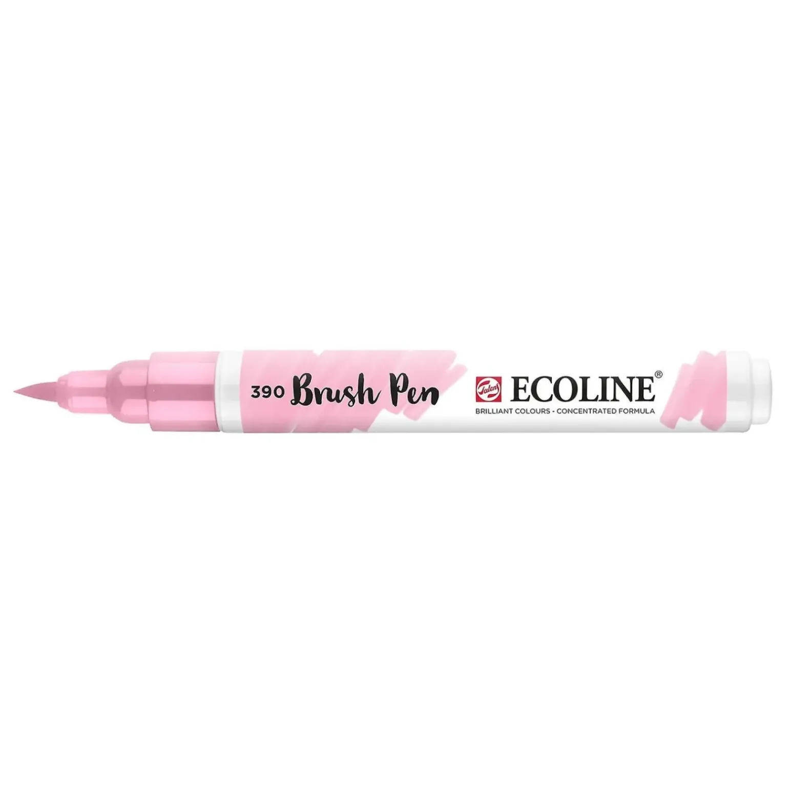 Marcador Ecoline Ponta Pincel Pink Pastel