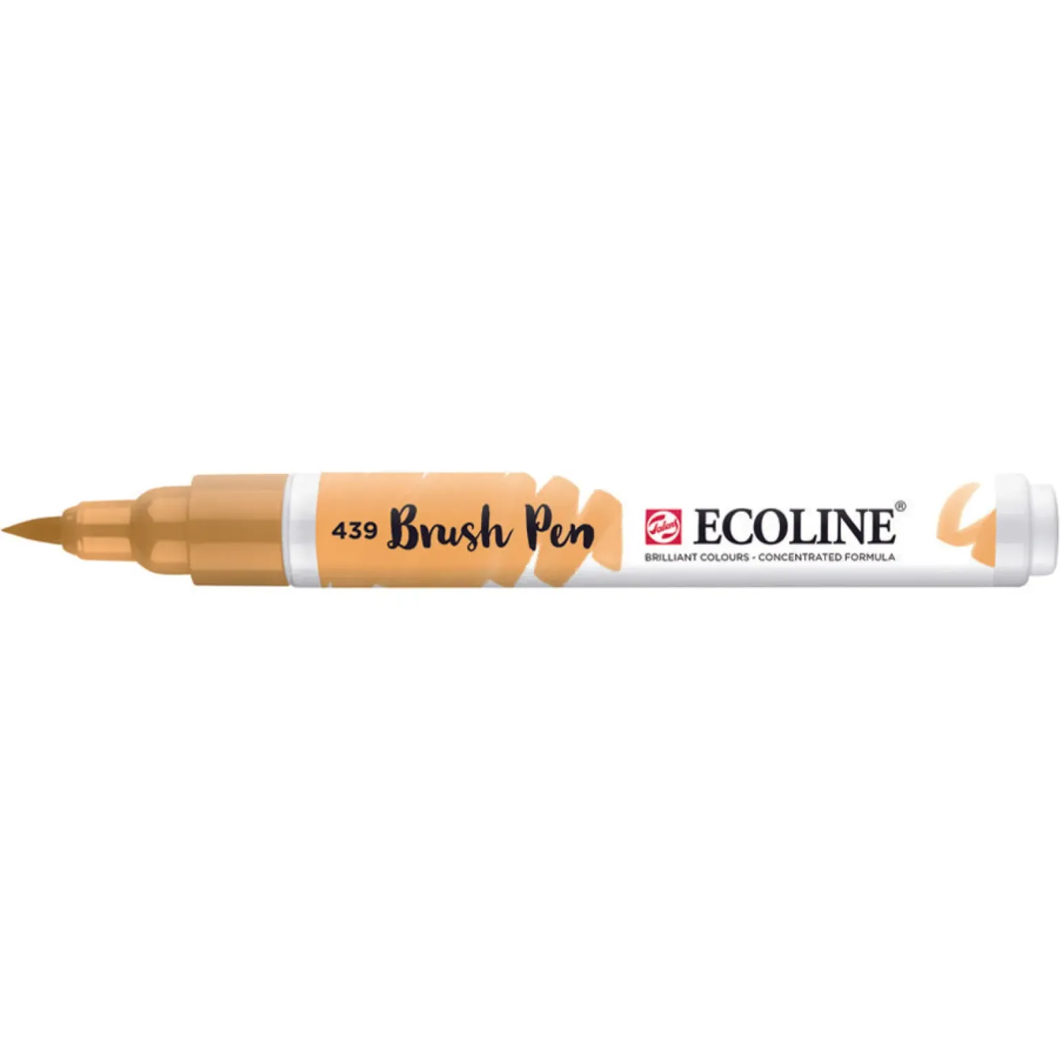 Marcador Ecoline Ponta Pincel Sepia Cl