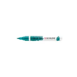 Marcador Ecoline Ponta Pincel Verde Azul