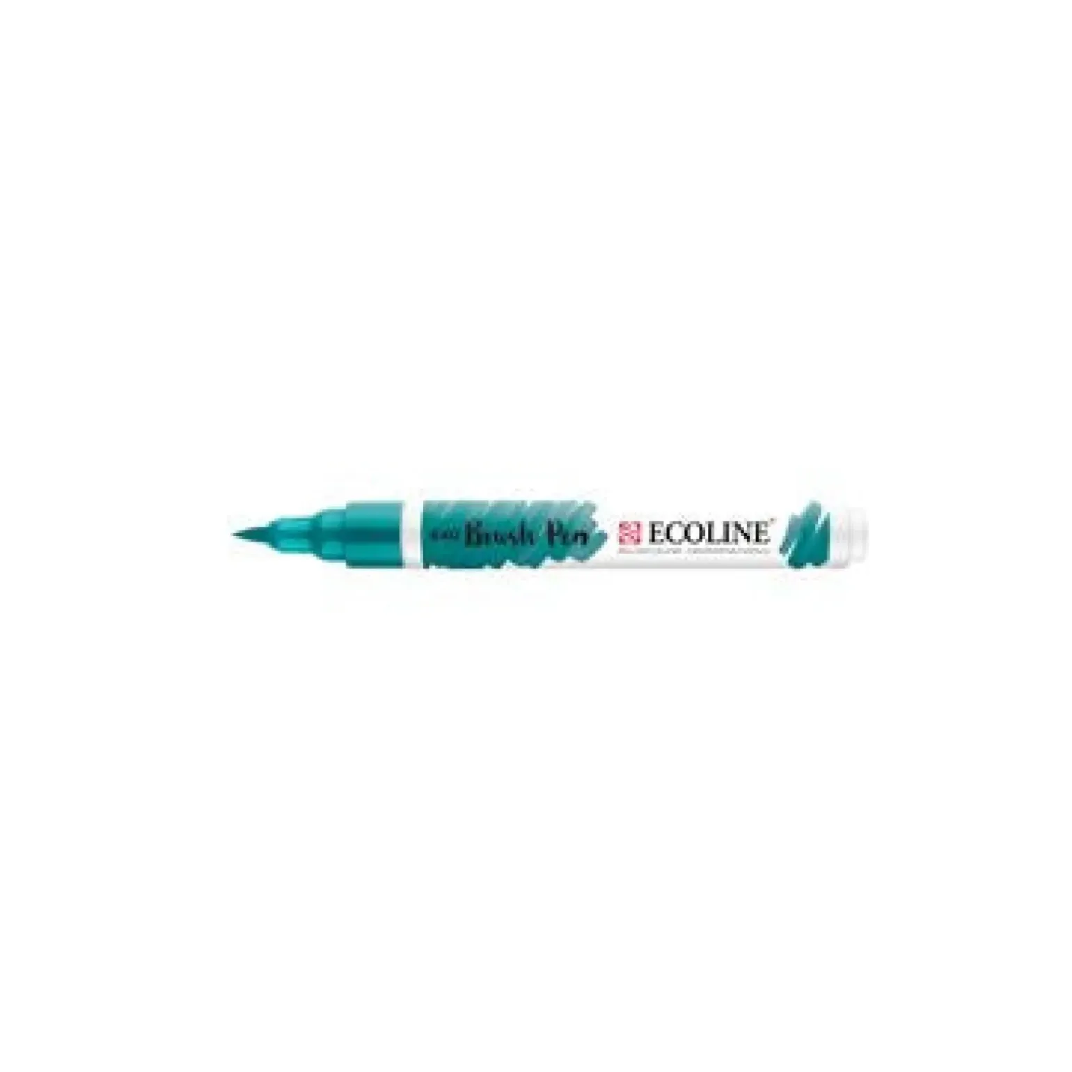 Marcador Ecoline Ponta Pincel Verde Azul