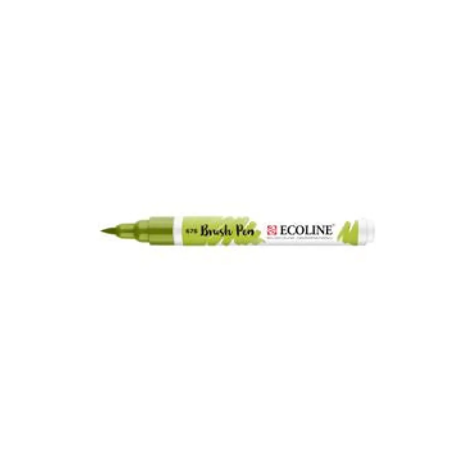 Marcador Ecoline Ponta Pincel - Verde Relva