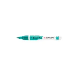 Marcador Ecoline Ponta Pincel Verde Turquesa
