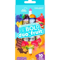 Marcadores Bebold Duo Fruit 5 unidades Newpen