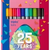 Marcador Escrita Fineliner Triplus 10 unidades 25 Anos Staedtler