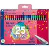 Marcador Escrita Fineliner Triplus 25 unidades 25 Anos Staedtler