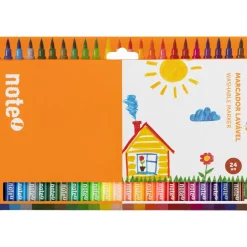 Marcadores de Colorir Laváveis 24 unidades Note!